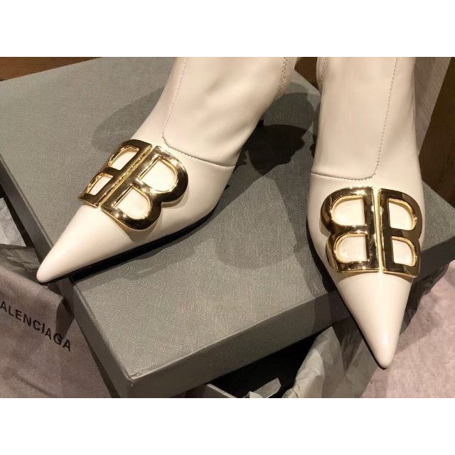 コーフル 新品BALENCIAGA BB ショートブーツ ブーティ 36