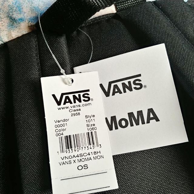 新品 VANS and MoMA クロード・モネ 睡蓮 バックパック リュック