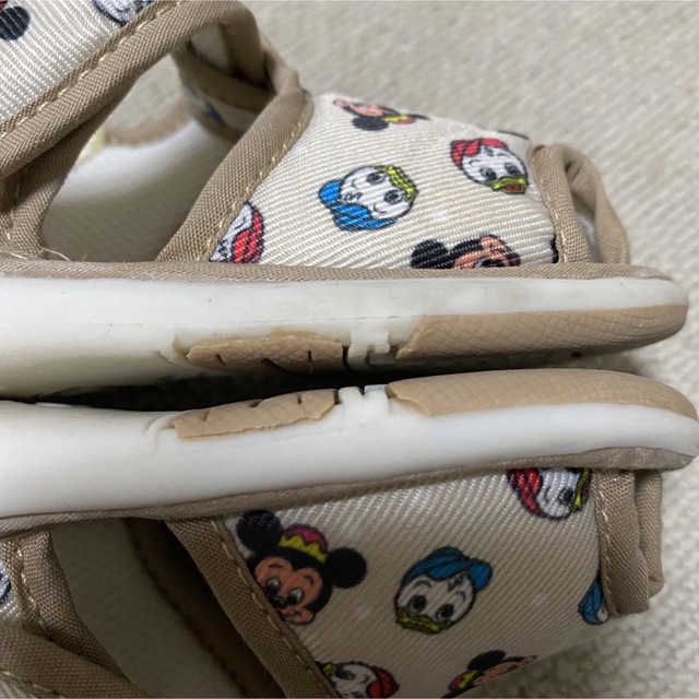 Disney(ディズニー)のKohaku様 Disney ミッキー ＆ Friendsサンダル 12センチ キッズ/ベビー/マタニティのベビー靴/シューズ(~14cm)(サンダル)の商品写真