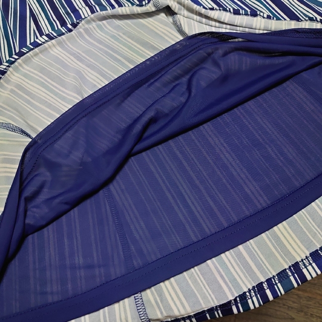 AEON(イオン)の夏スカート　新品　2枚　♡ブルー　ネイビー♡　LL レディースのスカート(ひざ丈スカート)の商品写真