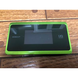 エヌイーシー(NEC)のUQ mobile WiMAX 2+ Speed Wi-Fi NEXT WX6(PC周辺機器)