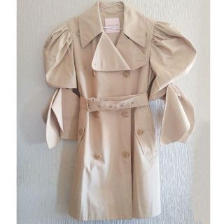 Simone Rocha - Simone Rocha x H&M パフスリーブ トレンチコート