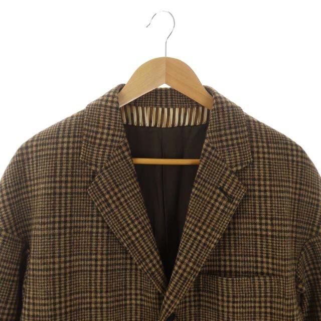 ビズビム FALKLAND BLAZER TWEED Brown Check