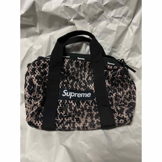 Supreme Mesh Mini Duffle Bag シュプリーム バッグ黒