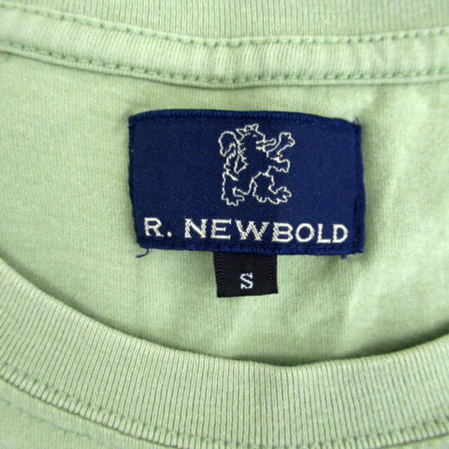 R.NEWBOLD(アールニューボールド)のアールニューボールド Tシャツ カットソー 半袖 プリント S グリーン メンズのトップス(Tシャツ/カットソー(半袖/袖なし))の商品写真