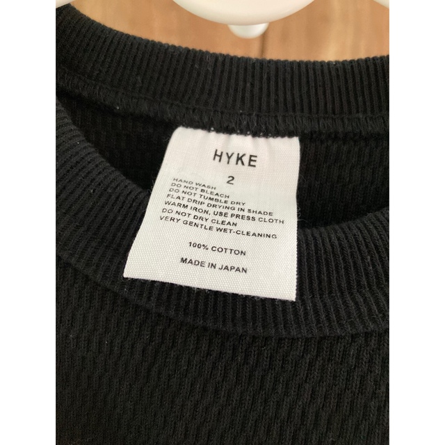 HYKE(ハイク)のHYKE ノースリーブ　ワッフルカットソー レディースのトップス(カットソー(半袖/袖なし))の商品写真