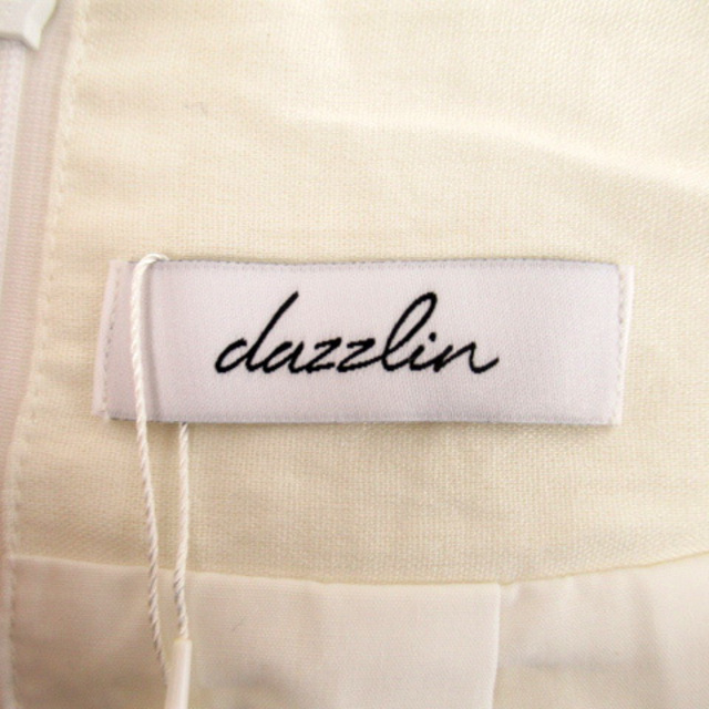 dazzlin(ダズリン)のダズリン マーメイドスカート ロング丈 レースアップリボン M オフホワイト レディースのスカート(ロングスカート)の商品写真