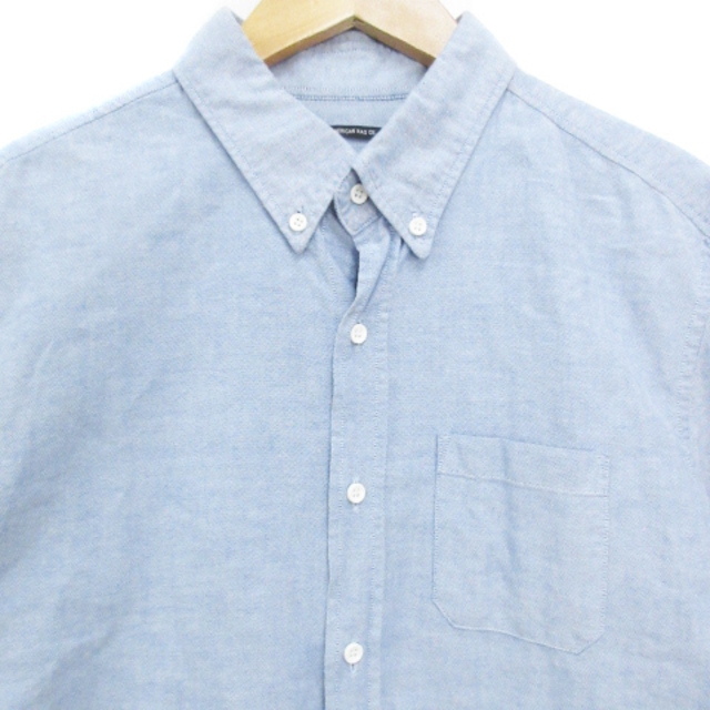 AMERICAN RAG CIE(アメリカンラグシー)のアメリカンラグシー カジュアルシャツ 半袖 ボタンダウン 3 青 /FF33 メンズのトップス(シャツ)の商品写真