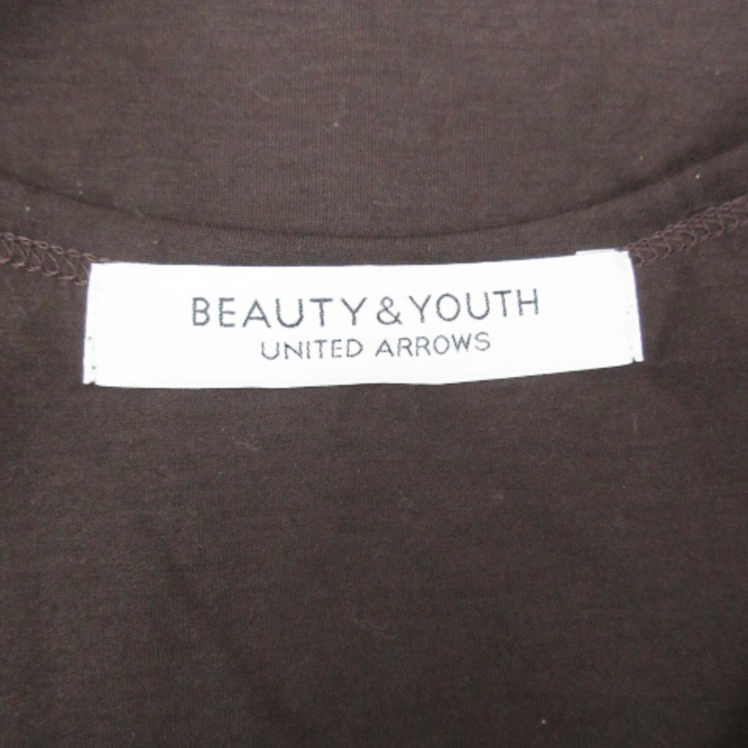 BEAUTY&YOUTH UNITED ARROWS(ビューティアンドユースユナイテッドアローズ)のB&Y ユナイテッドアローズ ワンピース ロング丈 無地 F 茶 紺 /FF16 レディースのワンピース(ロングワンピース/マキシワンピース)の商品写真