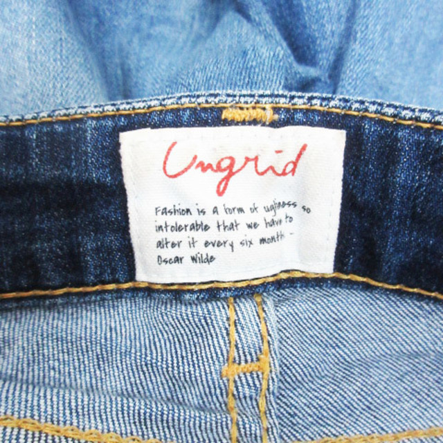 Ungrid(アングリッド)のアングリッド デニムパンツ スキニー アンクル 24 インディゴブルー /FF9 レディースのパンツ(デニム/ジーンズ)の商品写真