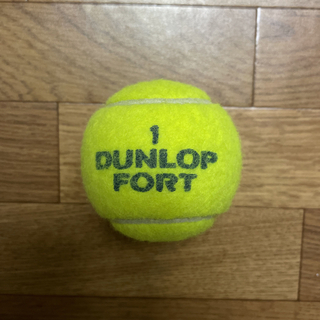 ダンロップ(DUNLOP)のダンロップテニスボール　1個    送料無料　1番(ボール)