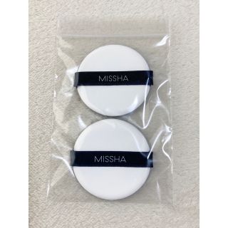 ミシャ(MISSHA)のMISSHA クッションファンデーション用パフ２個セット(パフ・スポンジ)