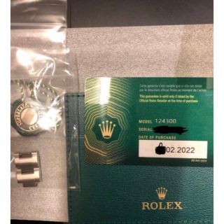 ロレックス(ROLEX)の専用1 未使用　完備　ロレックス オイパペ 41 124300 シルバー(腕時計(アナログ))