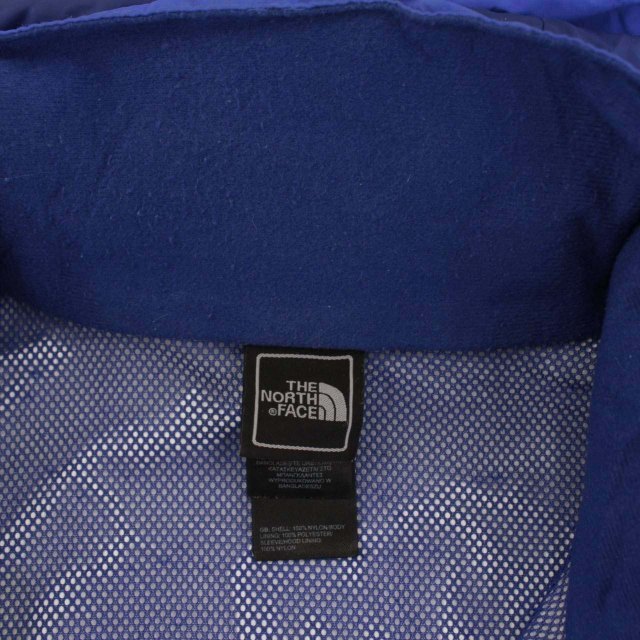 THE NORTH FACE(ザノースフェイス)のザノースフェイス マウンテンパーカー ナイロンジャケット ロゴ M 青 レディースのジャケット/アウター(ブルゾン)の商品写真