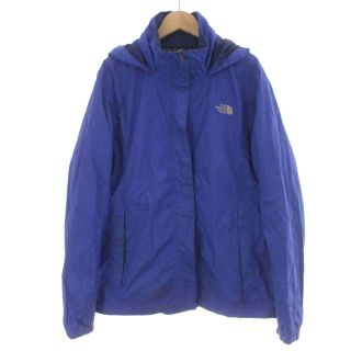 ザノースフェイス(THE NORTH FACE)のザノースフェイス マウンテンパーカー ナイロンジャケット ロゴ M 青(ブルゾン)