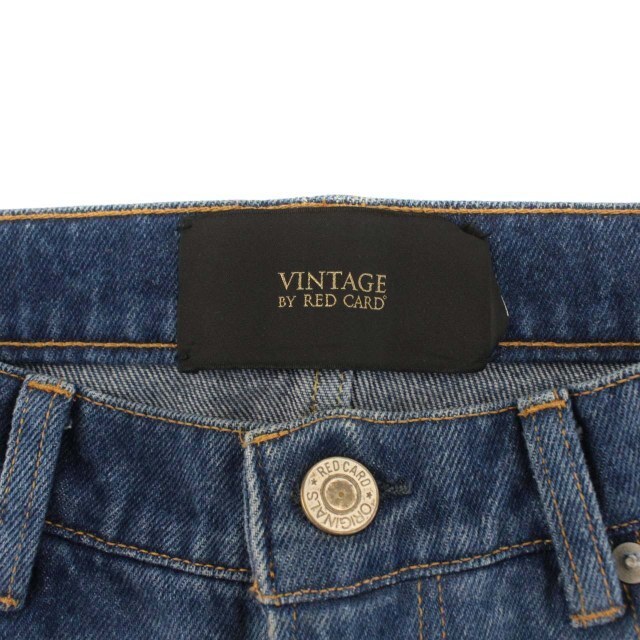 VINTAGE by REDCARD デニムパンツ ダメージ加工 29 水色 - デニム/ジーンズ