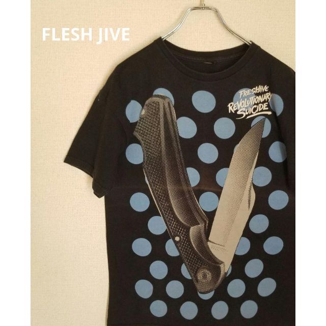 FRESHJIVE(フレッシュジャイブ)の00s flesh jiveフレッシュジャイブ REVOLUTIONARY L メンズのトップス(Tシャツ/カットソー(半袖/袖なし))の商品写真