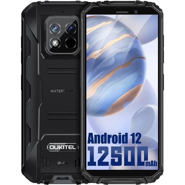 OUKITEL WP18Pro ブラック 5.93インチ 12500mAh