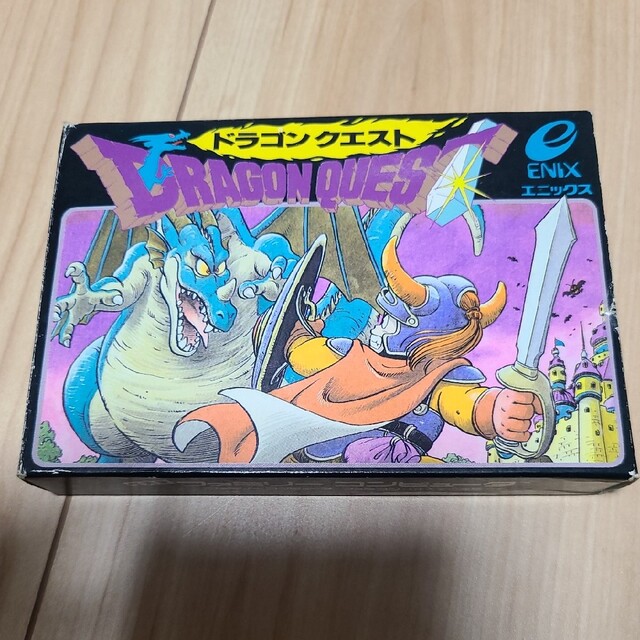 箱/説明書あり、潰れなし】 ドラゴンクエスト ( ファミコンソフト )-