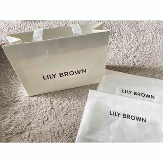 リリーブラウン(Lily Brown)のリリーブラウンショッパーと保存袋セット(ショップ袋)