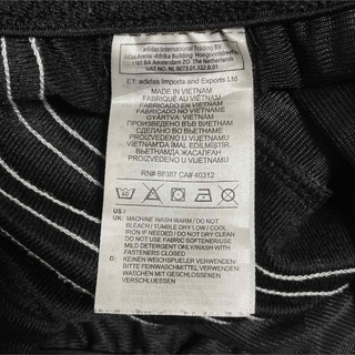 adidas - 【adidas】トラックパンツ ジャージ ロゴ XL ビッグサイズ 黒 