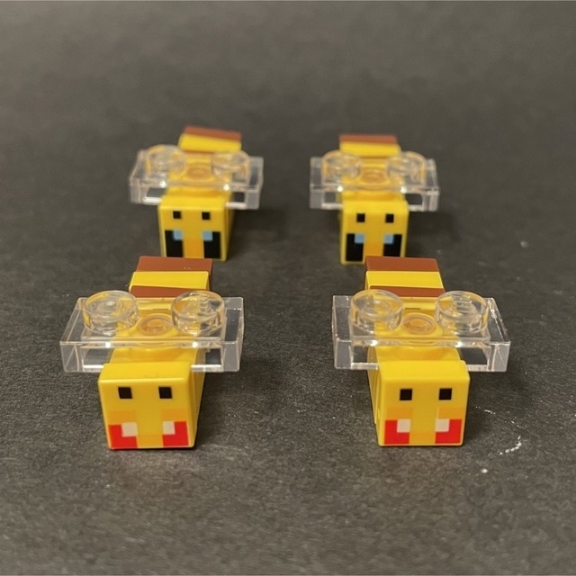 Lego(レゴ)の【正規品・未使用】  レゴ マインクラフト ミツバチ 4匹セット エンタメ/ホビーのおもちゃ/ぬいぐるみ(その他)の商品写真
