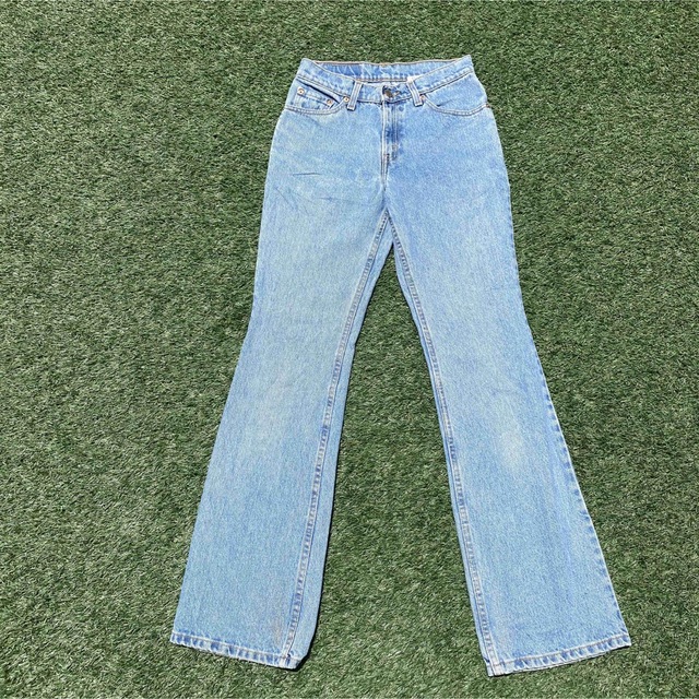 Levi's(リーバイス)のリーバイス 517 Mサイズ ライトブルーデニムジーンズ フレア ブーツカット メンズのパンツ(デニム/ジーンズ)の商品写真