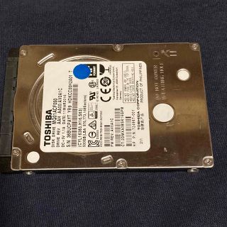 東芝　2.5インチ　500GB(PCパーツ)