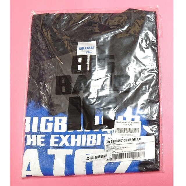 BIGBANG(ビッグバン)のBIGBANG A TO Z ソウルコン グッズ Tシャツ ブラック XL エンタメ/ホビーのタレントグッズ(ミュージシャン)の商品写真