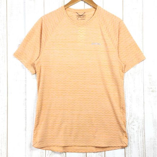 MENs M  パタゴニア リッジ フロー シャツ Ridge Flow Shirt Tシャツ PATAGONIA 23565 SLOO Cloudberry Orange オレンジ系