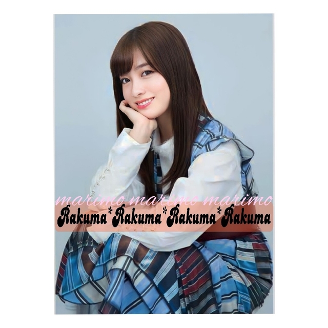 Maison MIHARA YASUHIRO(メゾンミハラヤスヒロ)の【新品】♥橋本環奈さん♥〈MIHARA YASUHIRO〉転写プリントワンピース レディースのワンピース(ロングワンピース/マキシワンピース)の商品写真