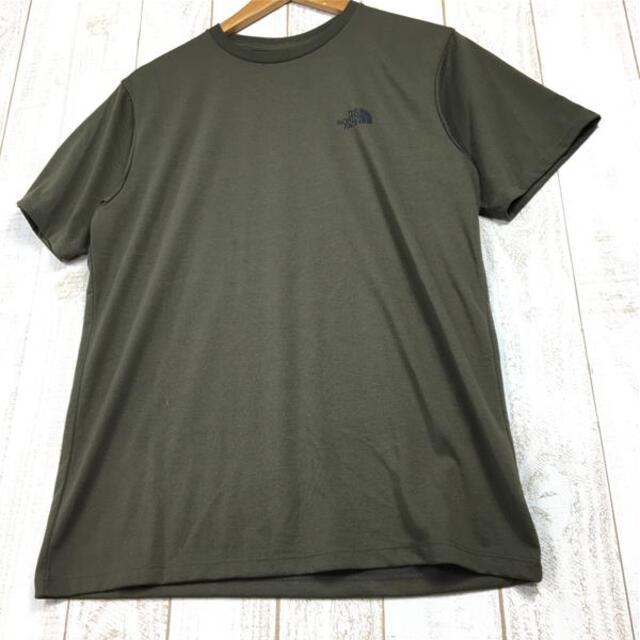 THE NORTH FACE(ザノースフェイス)のMENs M  ノースフェイス ショートスリーブ スクエアロゴ フォト ティー S/S Square Logo Photo Tee Tシャツ NORTH FACE NT32272 グリーン系 メンズのメンズ その他(その他)の商品写真