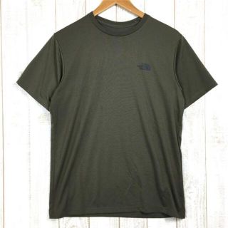 ザノースフェイス(THE NORTH FACE)のMENs M  ノースフェイス ショートスリーブ スクエアロゴ フォト ティー S/S Square Logo Photo Tee Tシャツ NORTH FACE NT32272 グリーン系(その他)