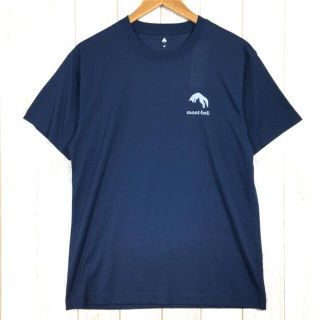 モンベル(mont bell)のMENs M  モンベル WIC.T オホーツクの村 Tシャツ MONTBELL 1114318 ネイビー系(その他)