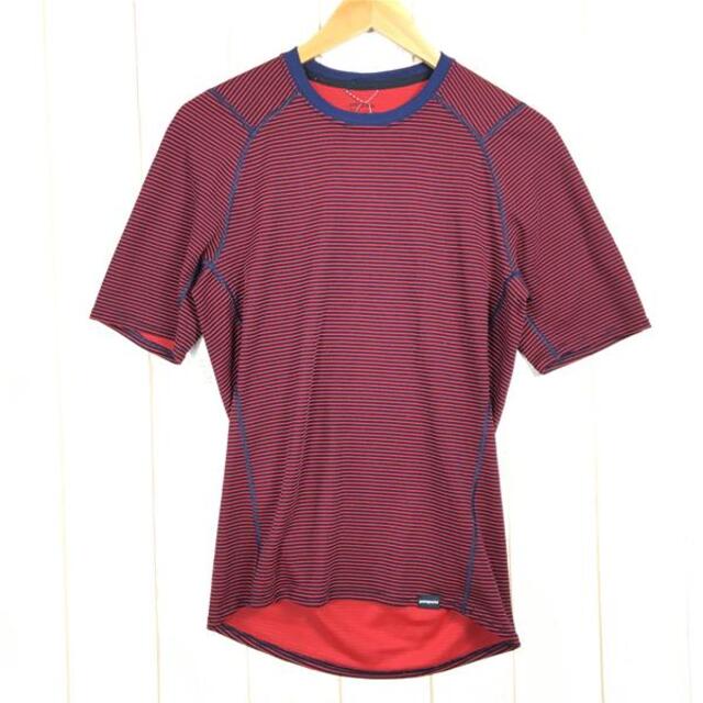 patagonia(パタゴニア)のMENs M  パタゴニア キャプリーン 2 ライトウェイト Tシャツ Capiliene 2 LW T-shirt （アジアンフィット） PATAGONIA 44975 レッド系 メンズのメンズ その他(その他)の商品写真