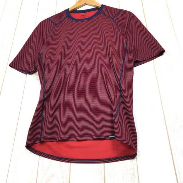 patagonia(パタゴニア)のMENs M  パタゴニア キャプリーン 2 ライトウェイト Tシャツ Capiliene 2 LW T-shirt （アジアンフィット） PATAGONIA 44975 レッド系 メンズのメンズ その他(その他)の商品写真