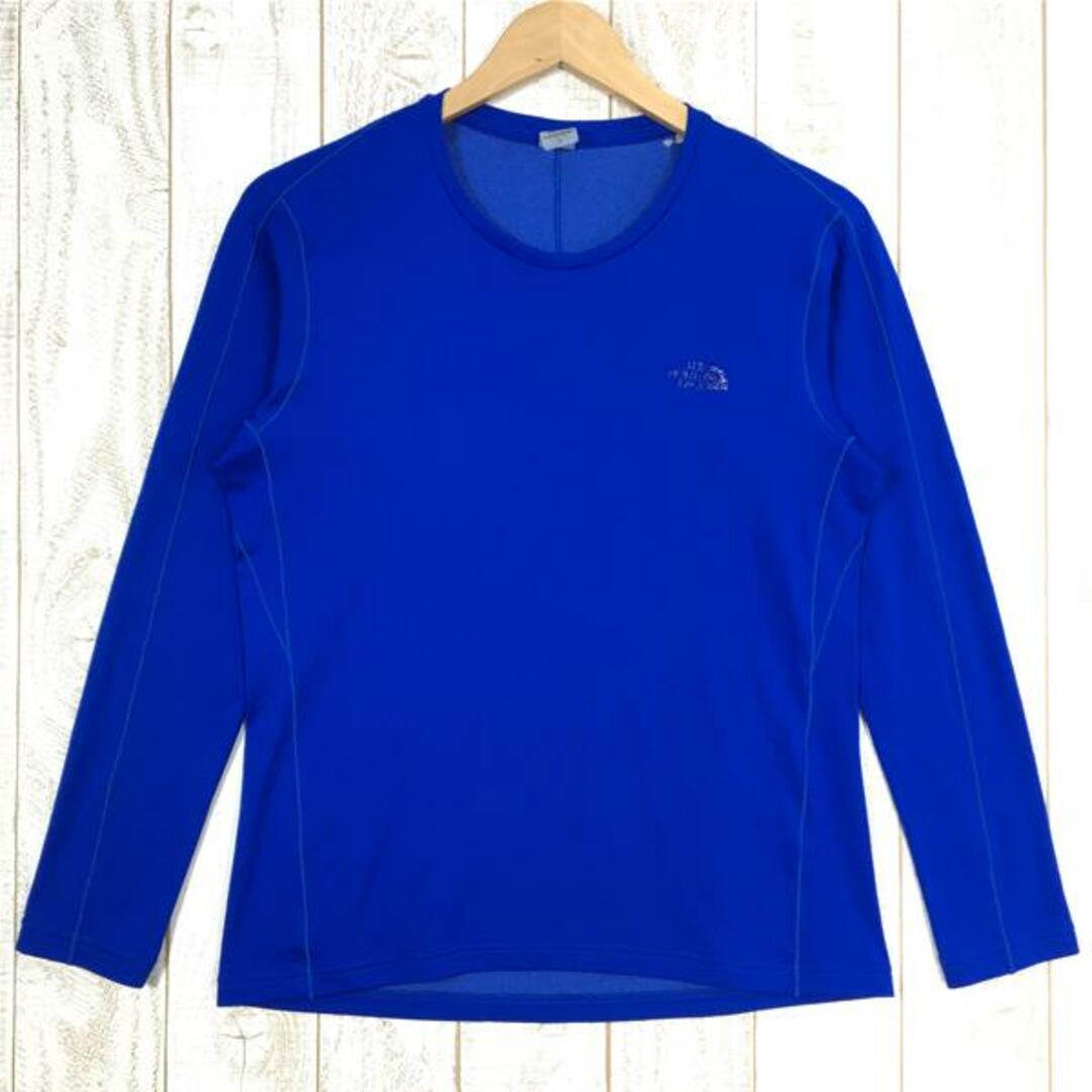 MENs L  ノースフェイス ロングスリーブ フラッシュドライ エンデューロ クルー L/S FD ENDURO CW NORTH FACE ブルー系