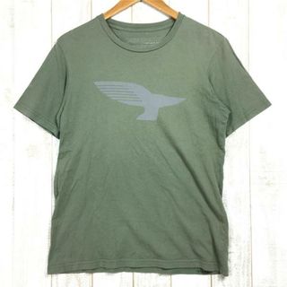 パタゴニア(patagonia)のMENs XS  パタゴニア フレッチャーシュイナードデザイン アンヴィル Tシャツ FCD Anvil T-shirt オーガニックコットン アメリカ製 生産終了モデル 入手困難 PATAGONIA グリーン系(その他)