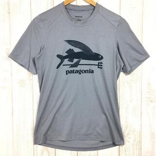 パタゴニア(patagonia)のMENs XS  パタゴニア ポラライズド Tシャツ Polarized Tee フライングフィッシュ 生産終了モデル 入手困難 PATAGONIA 52111 グレー系(その他)
