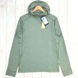 アークテリクス(ARC'TERYX)のMENs S  アークテリクス モータス AR フーディ Motus AR Hoody ロングスリーブ ベースレイヤー ARCTERYX 27950 30357 Habitat Heather グリーン系(その他)