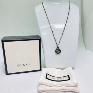 グッチ(Gucci)のGUCCI グッチ シルバー インターロッキングG ネックレス(ネックレス)