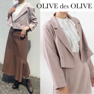 オリーブデオリーブ(OLIVEdesOLIVE)のオリーブデオリーブ ショート ジャケット(テーラードジャケット)