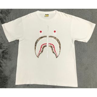 アベイシングエイプ(A BATHING APE)のアベイシングエイプ　シャークプリンtシャツ(Tシャツ/カットソー(半袖/袖なし))