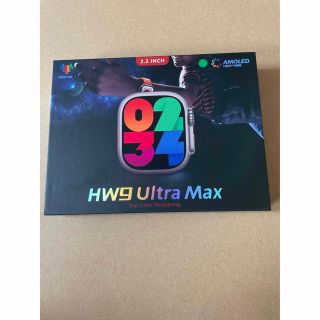 HW9 ULTRA MAX 有機ELモデル Amoled 【日本語対応時計】新品の通販｜ラクマ