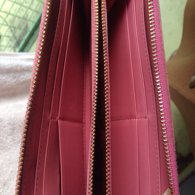 よろしくお Miumiu Miumiu 長財布 ピンクの通販 By Shop ミュウミュウなら
