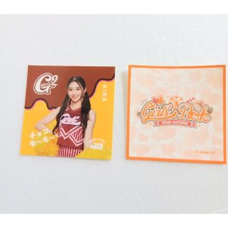 山口綺羅　チョコモーモー　ステッカー(アイドルグッズ)