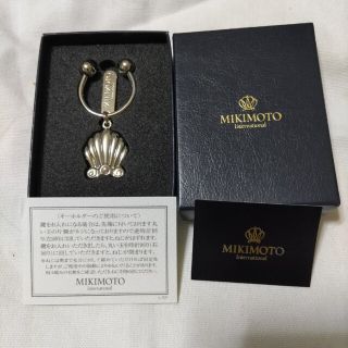 ミキモト(MIKIMOTO)のミキモトのパールつきキーホルダー(キーホルダー)