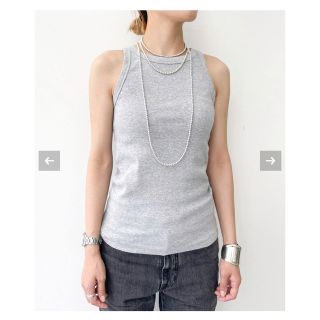 アパルトモンドゥーズィエムクラス(L'Appartement DEUXIEME CLASSE)の美品 【GOOD GRIEF!/グッドグリーフ】Rib Tank Top (タンクトップ)