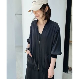 アパルトモンドゥーズィエムクラス(L'Appartement DEUXIEME CLASSE)のL'AppartementSatin MA-1 Blouson(ブルゾン)