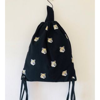 メゾンキツネ(MAISON KITSUNE')の【難あり】メゾンキツネMaisonKitsune ナップザック トートバッグ(リュック/バックパック)